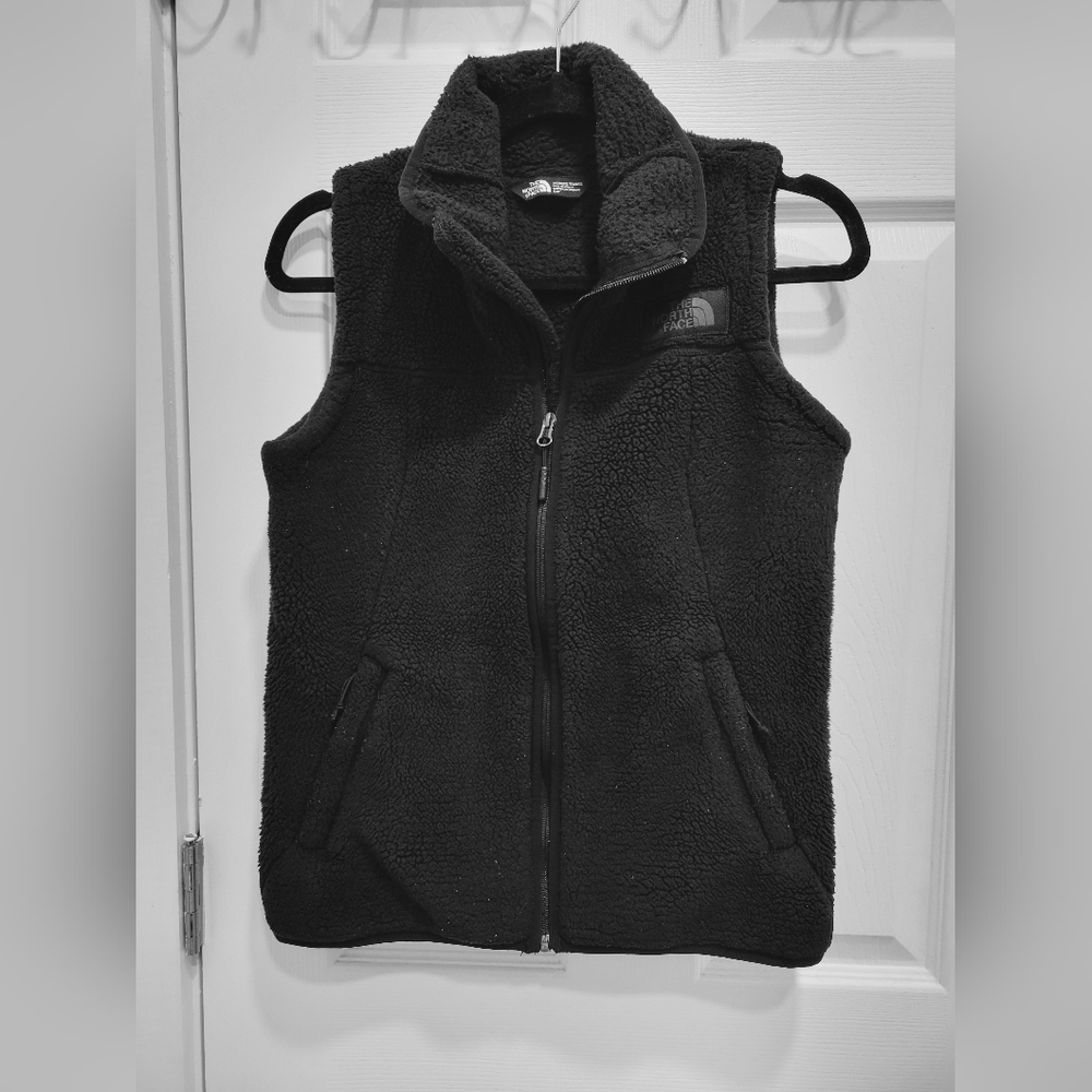 North face fleece vest